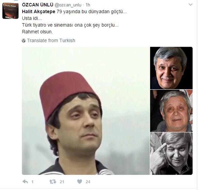 Son dakika! Halit Akçatepe hayatını kaybetti (Halit Akçatepe neden öldü?)